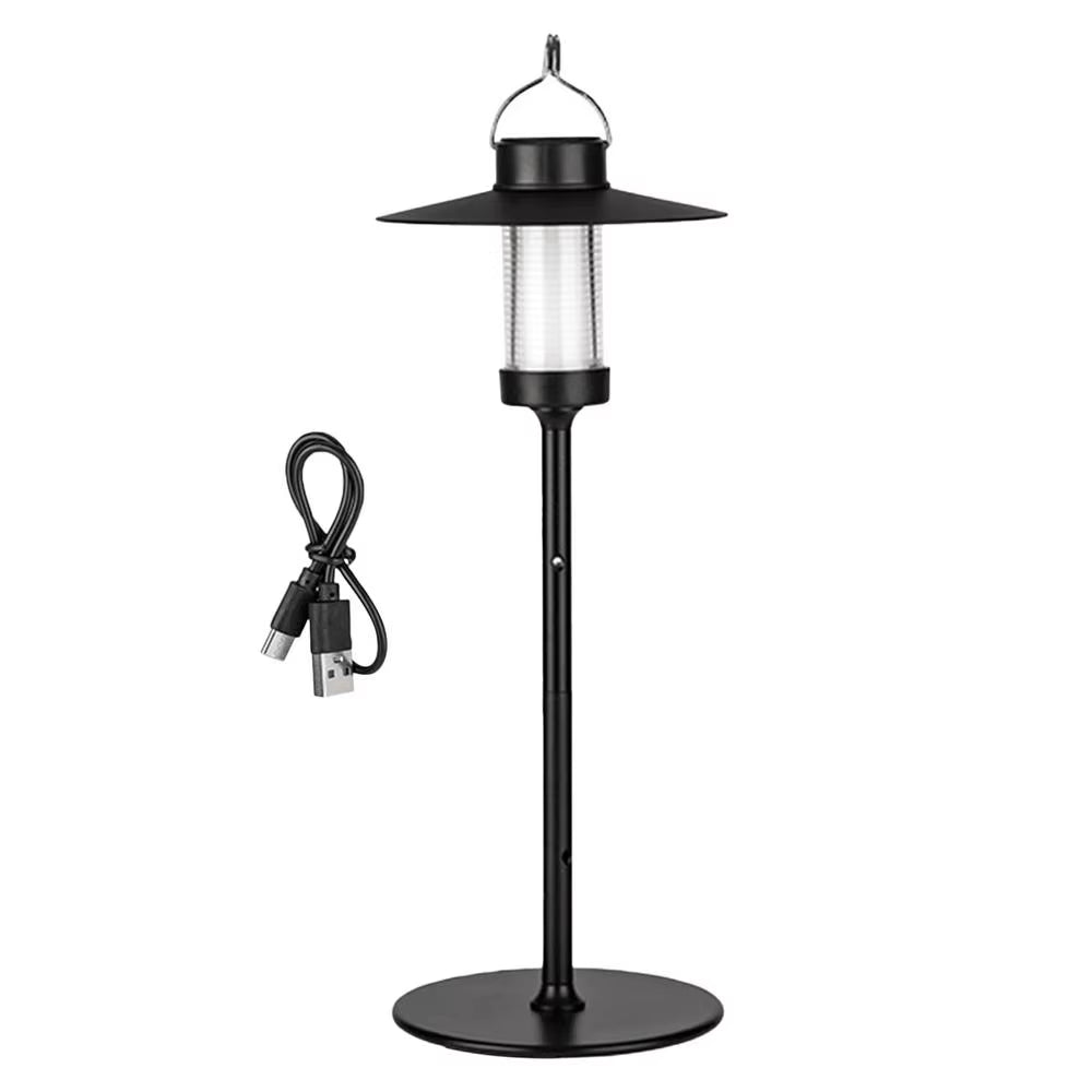 Camping Lantern LED Outdoor Light Waterproof Camping Light Portable Lantern USB Rechargeable Flashlight for Hiking BBQ Camping