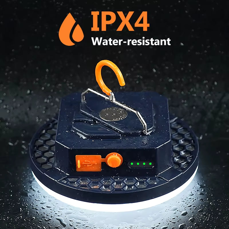 10000Mah LED Tent Light Rechargeable Lantern Portable Emergency Night Market Light Outdoor Camping Bulb Lamp Flashlight Home